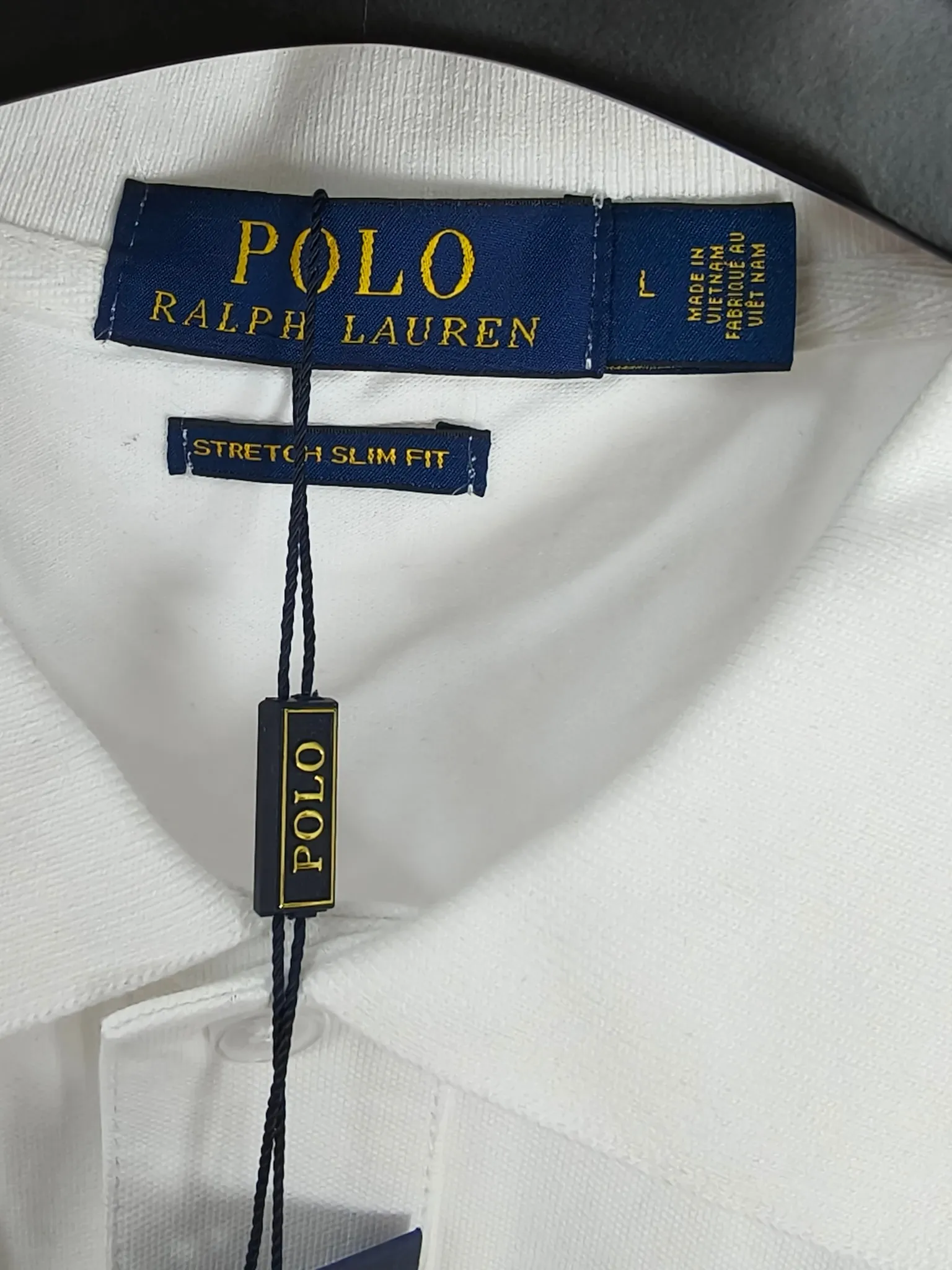 P190 Real shot quality high version of Ralph Lauren RL pony classic embroidered polo shirt short-sleeved high-end quality complete with three labels, comfortable and breathable, classic and simple, exquisite and fashionable, details showing high-end quality Color: black white navy blue Size: M-XXL
